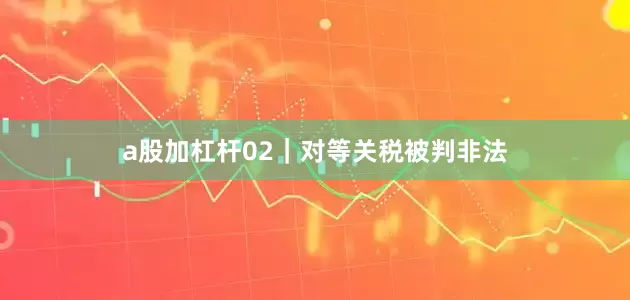 a股加杠杆02｜对等关税被判非法